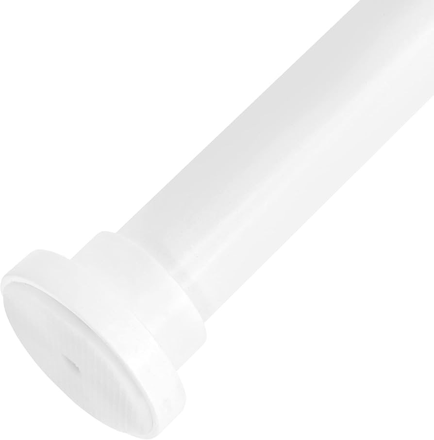 Amazon.com: Meriville 1-inch Diameter Metal Spring Tension Rod, Closet Rod, Tension Curtain Rod, ... | Amazon (US)