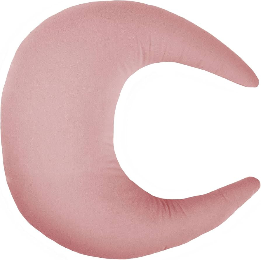 snuggle me Organic Nursing Pillow - Bottle & Breastfeeding Pillow with Organic Cotton Cover & Fib... | Amazon (US)