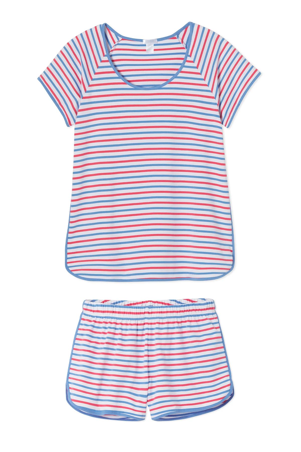 Pima Shorts Set in Sail | LAKE Pajamas