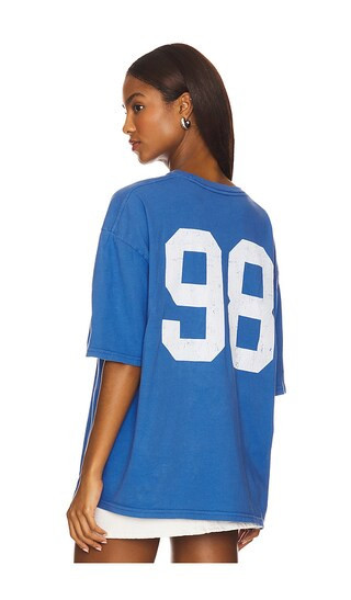 Junk Food Good Sport Oversized Tee in Blue. - size L/XL | Revolve Clothing (Global)