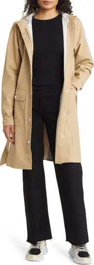 Curve Waterproof Belted Jacket | Nordstrom