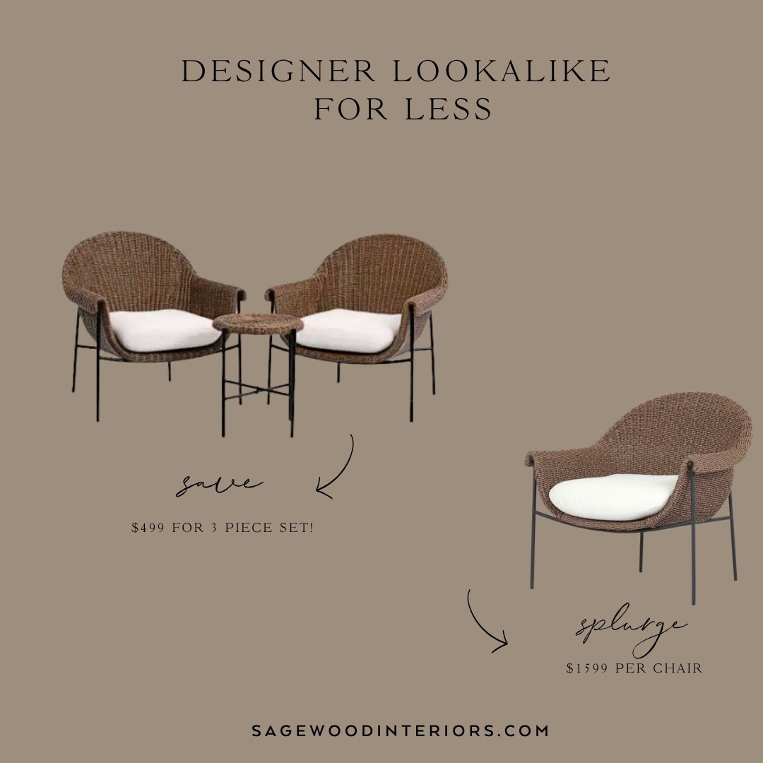 Designer look for less! This set from At Home is gorgeous—we own it and love it!  

#LTKHome