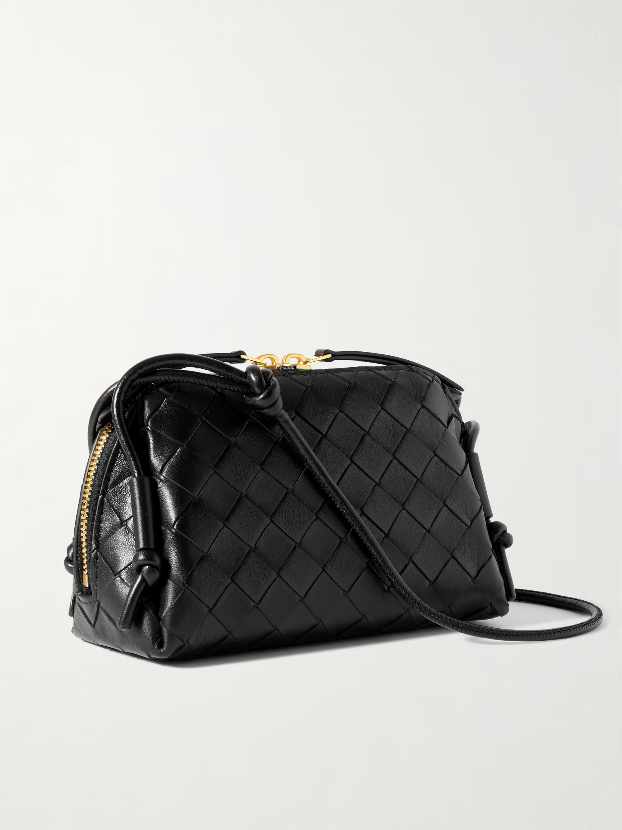 Concert Pouch intrecciato leather shoulder bag | NET-A-PORTER (UK & EU)