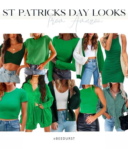 St Patrick’s Day outfit idea, St Patrick’s Day outfit, St Patrick’s Day bar outfit, St Patrick’s Day party outfit, green outfit, green top, green bodysuit, green matching set, green dress, green cardigan

#LTKfindsunder50 #LTKstyletip #LTKSeasonal