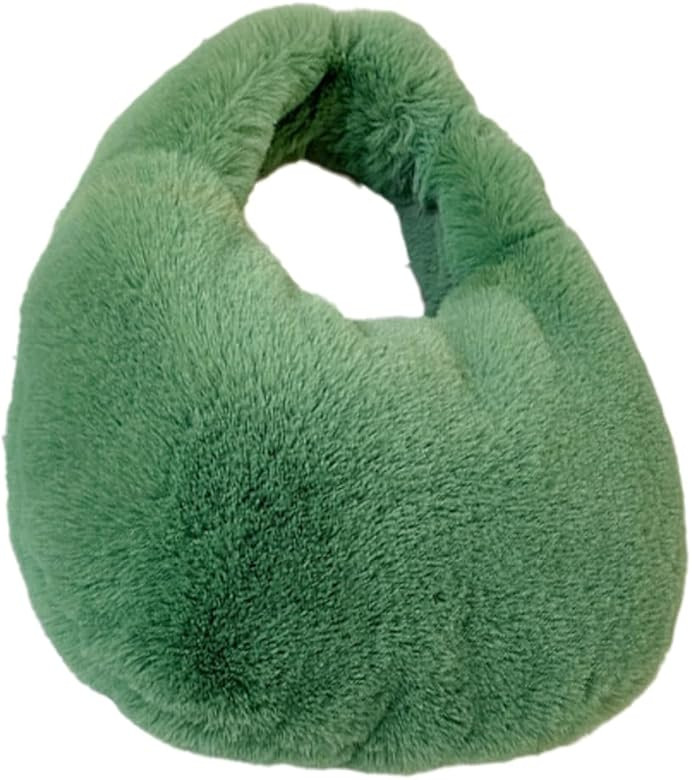 Fluffy Tote Handbag for Women Y2K Fashion Purse Fuzzy Faux Fur Top Handle Handbag Furry Cute Hobo... | Amazon (CA)