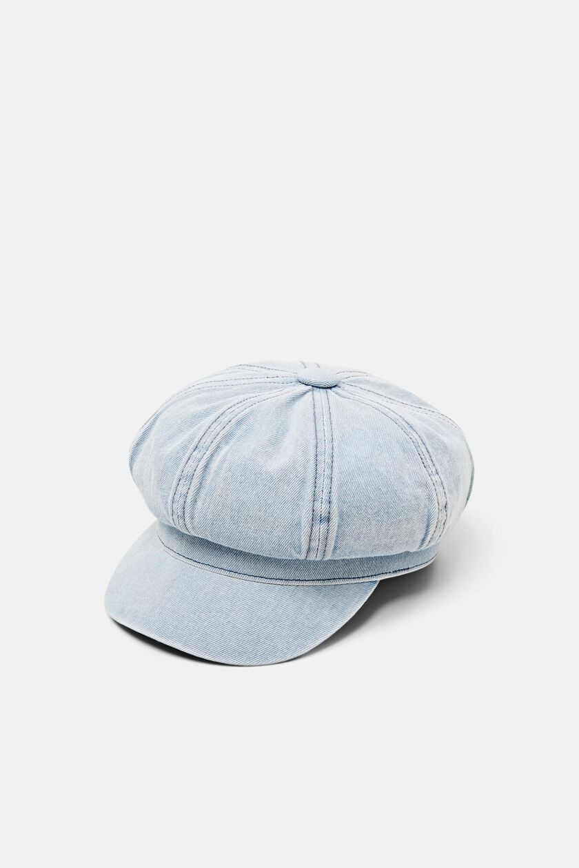 Baker-Boy-Mütze aus Denim | Esprit DE