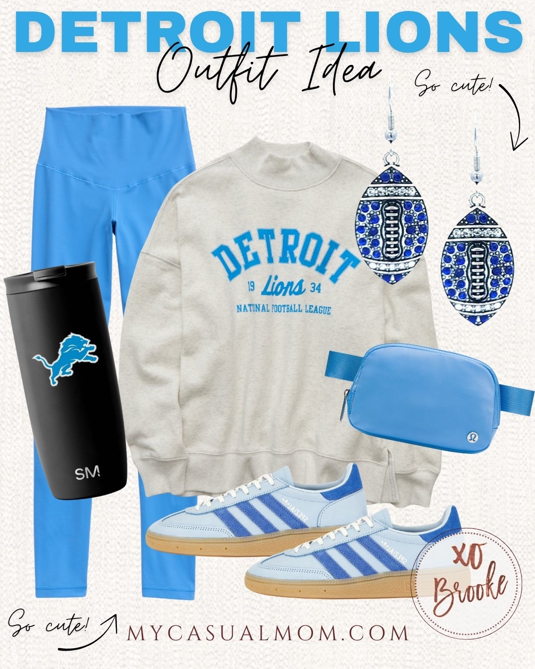 Detroit lions look

#LTKgrwm #LTKSeasonal #LTKootd