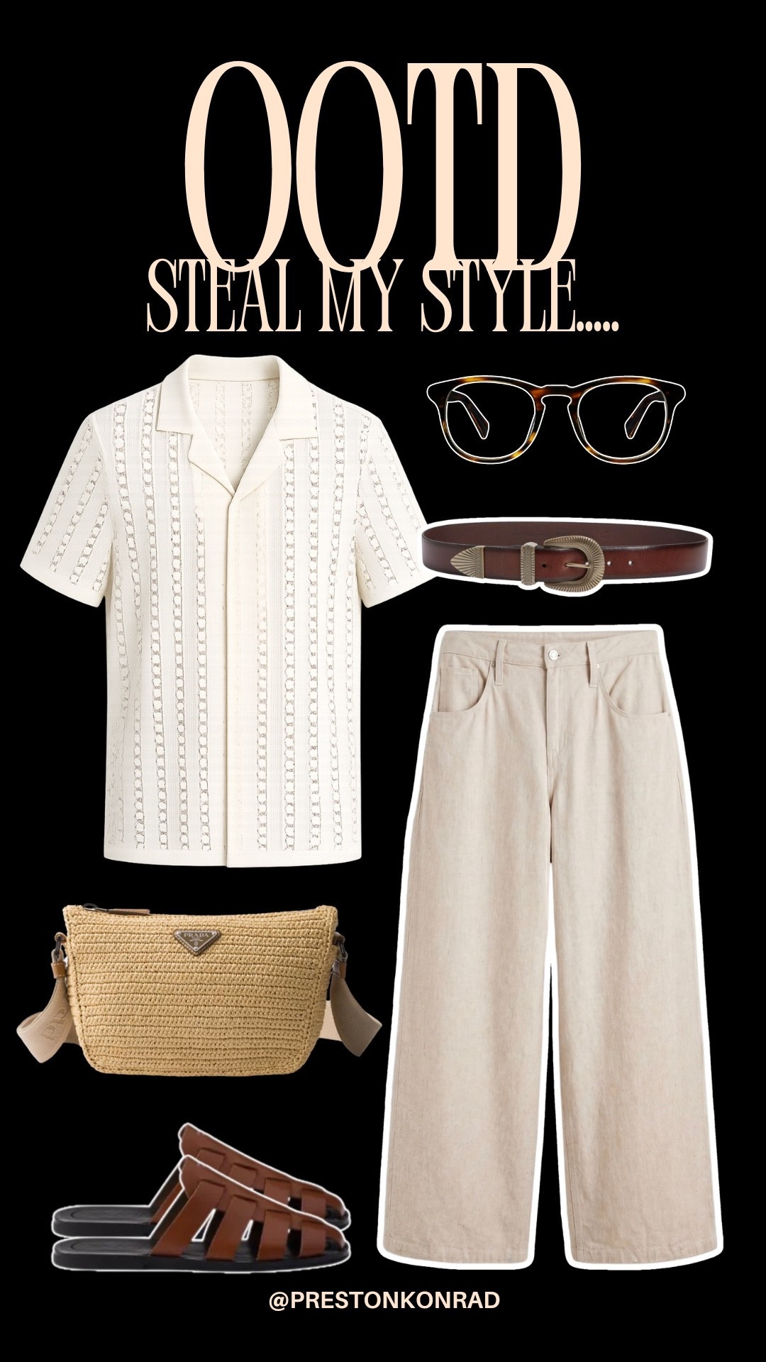 Neutral tones never miss. 🤎 Sharing everything from today’s outfit—from the textured shirt to the accessories that pull it all together.

#LTKgrwm #LTKootd #LTKMens