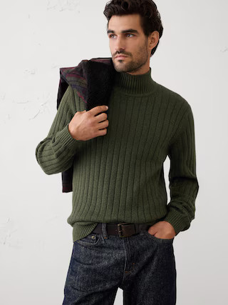 Cozy Turtleneck Sweater | Banana Republic Factory