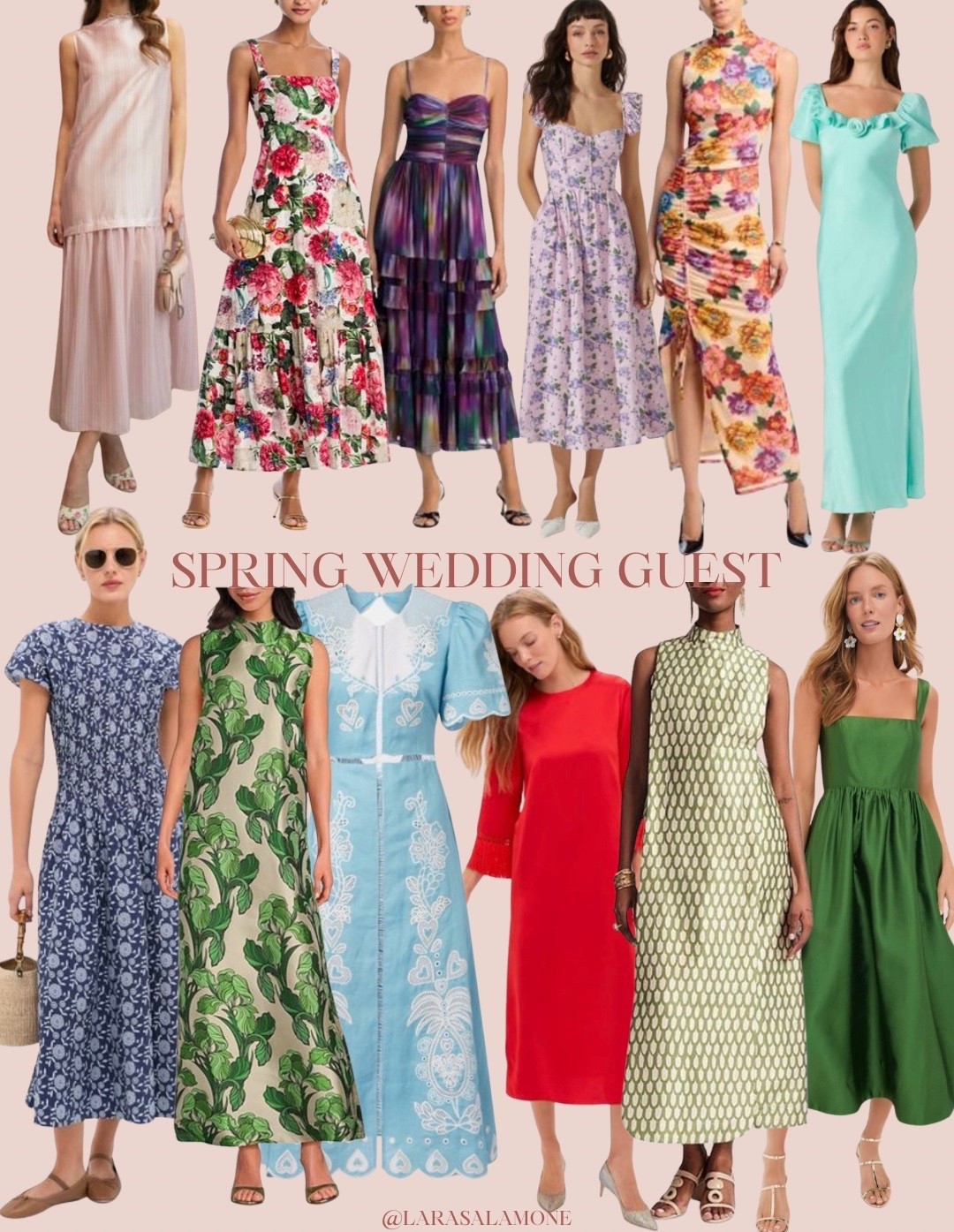 Spring weddings are coming and there are plenty of stunning wedding dresses! I love a fun pop of color or something unique for a wedding. If I had a spring wedding, I would definitely choose one of these. 

#LTKWedding #LTKSeasonal