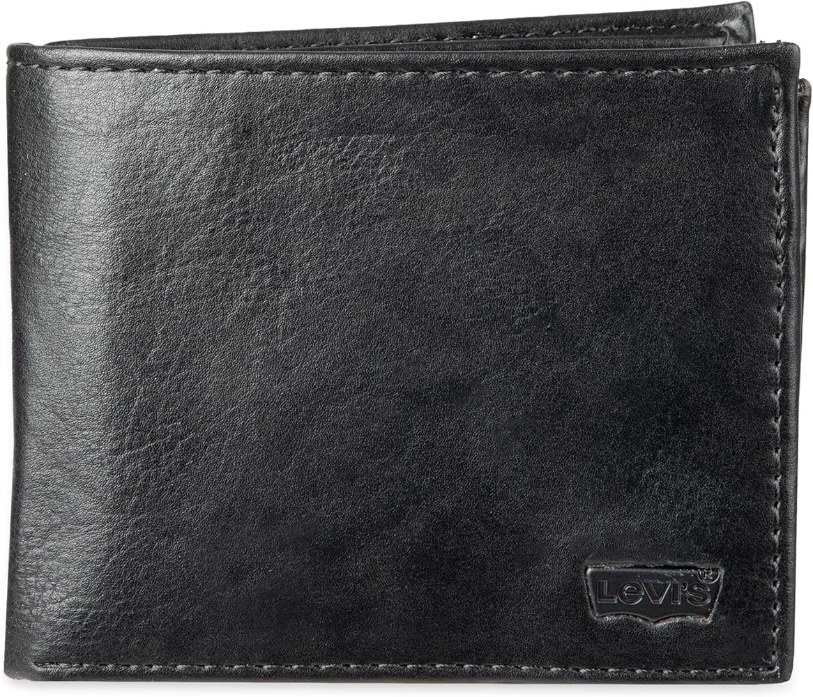 Levi's Men's Extra Capacity Slimfold Wallet with Multiple Card Slots and ID Window | Amazon (US)