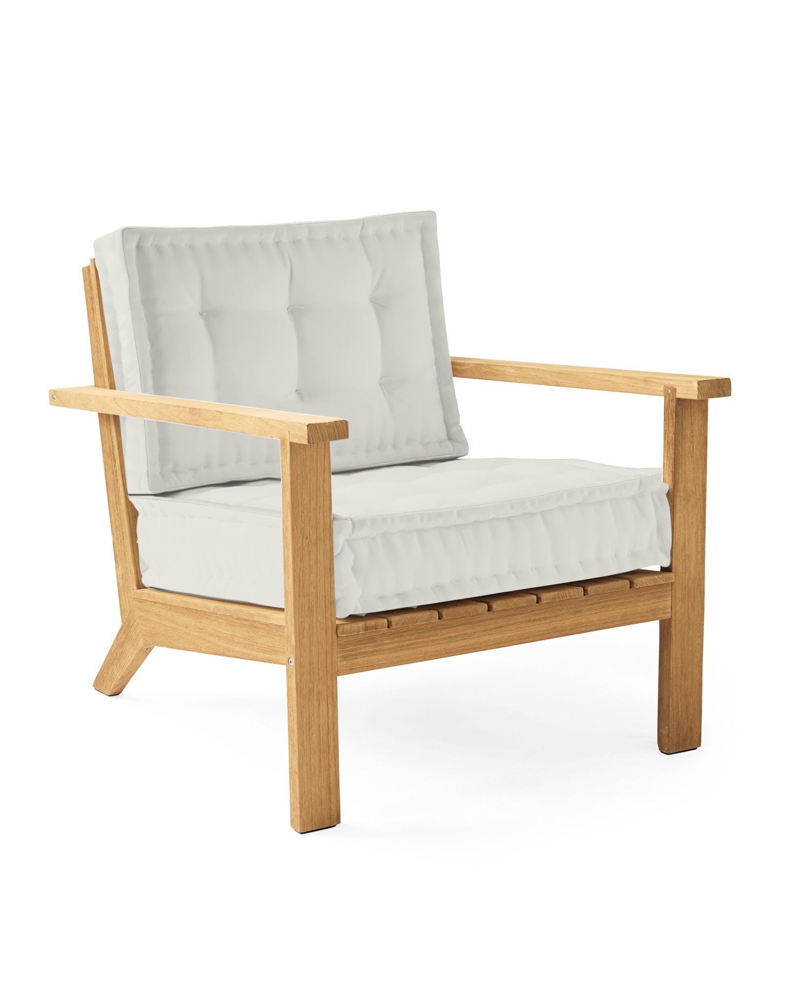 Cliffside Teak Lounge Chair | Serena and Lily