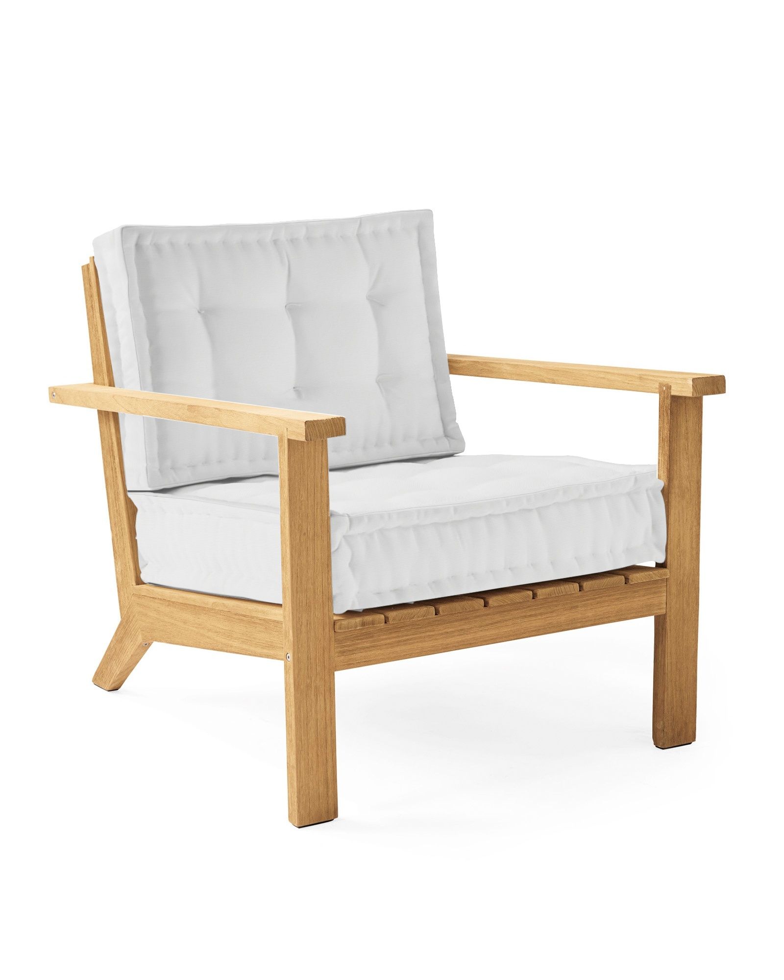 Cliffside Teak Lounge Chair | Serena and Lily