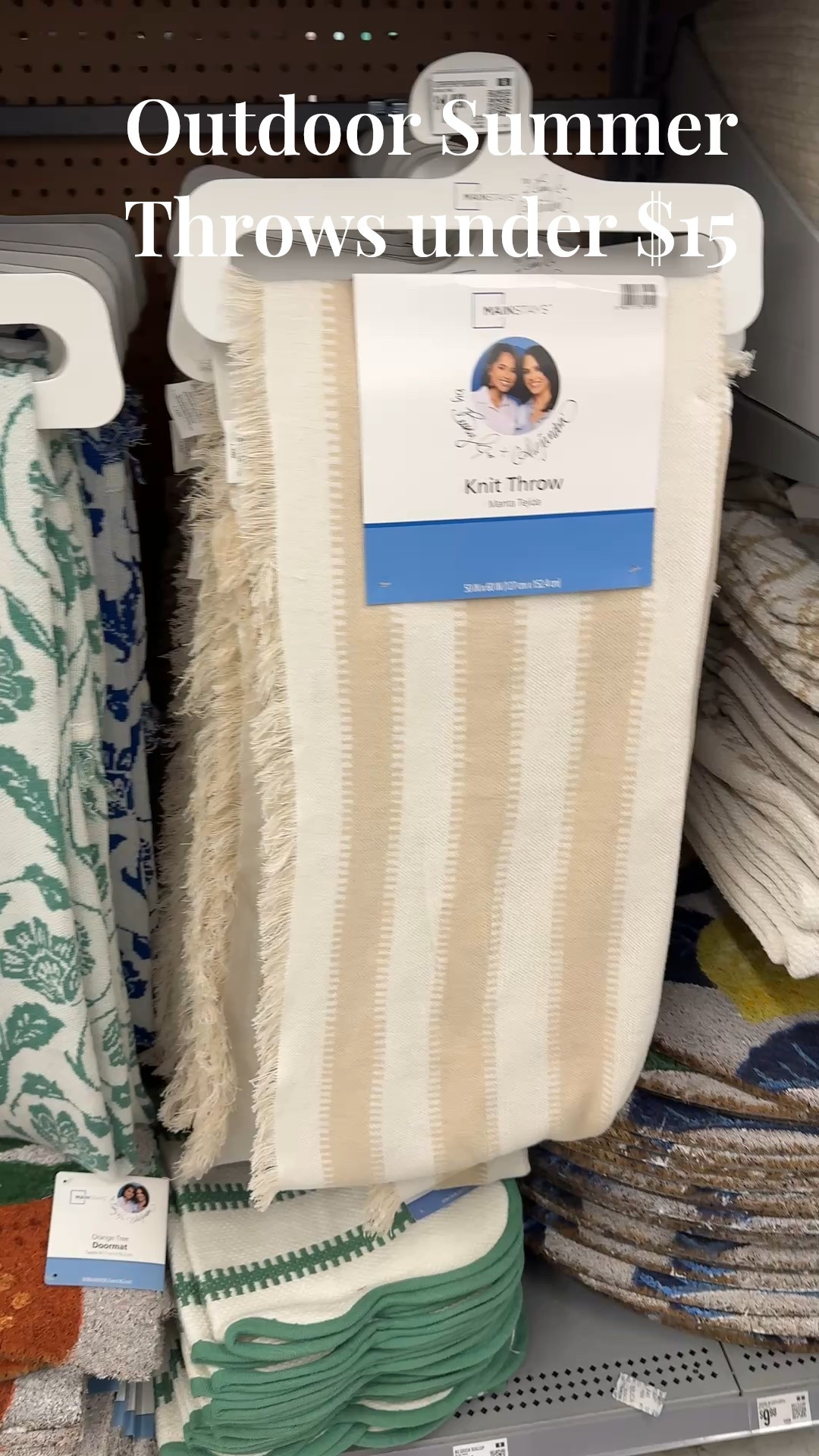 Walmart outdoor throw under $15

Summer living, home decor

#LTKHome #LTKFamily #LTKSeasonal