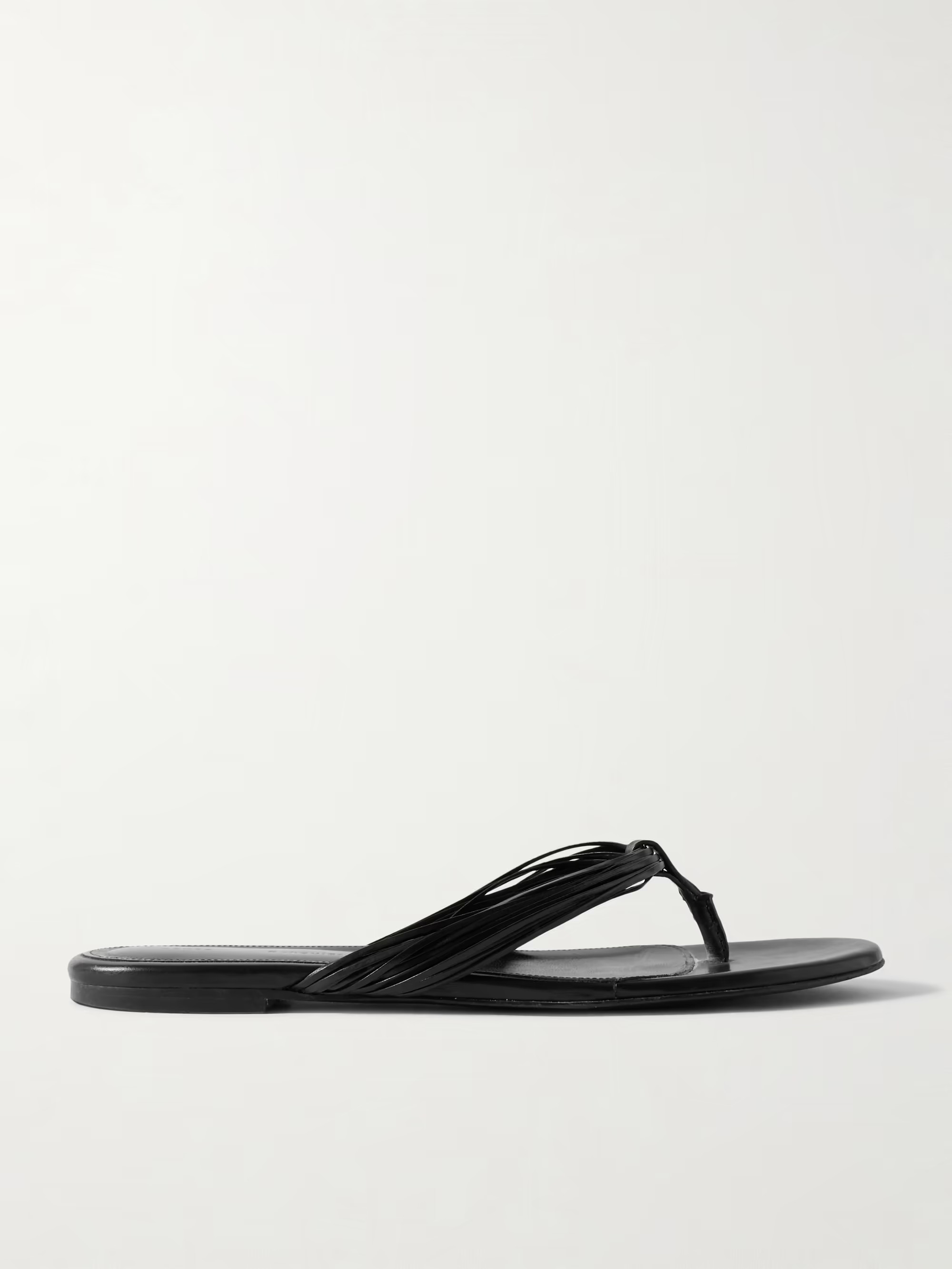 Cable leather flip flops | NET-A-PORTER APAC