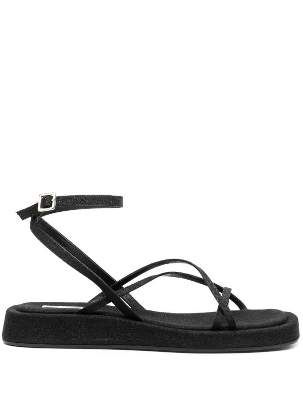GIABORGHINI Rosie crossover-strap Sandals - Farfetch | Farfetch Global