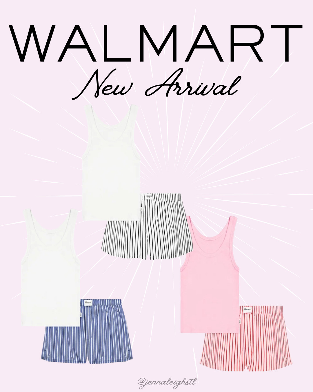 These Hanes Originals pajama sets from Walmart are giving cozy girl vibes. 

 #LTKootd #LTKselfcare #LTKMidsize