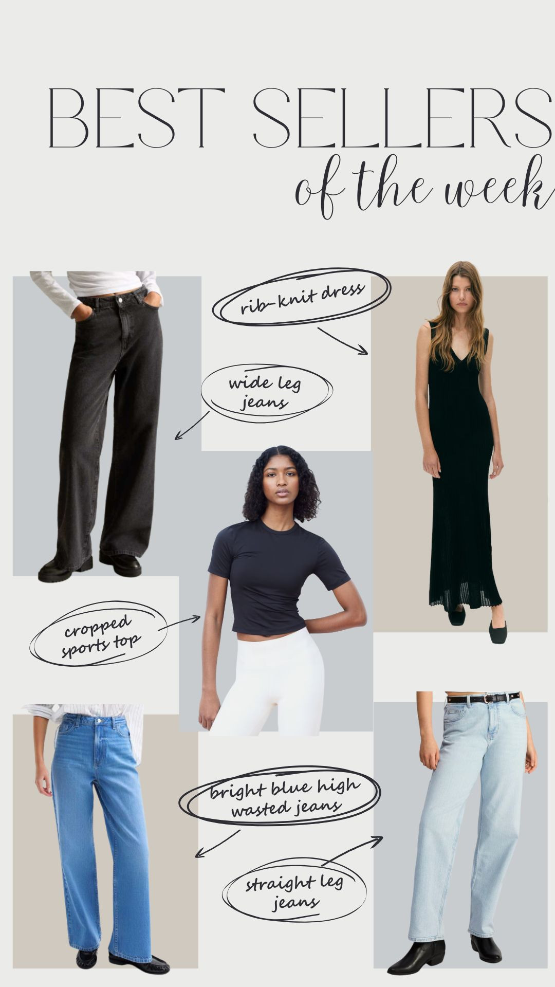 Best sellers of the week, top products, denim, high street, H&M, Newlook, F&F, jeans, autumn style  

 #LTKuk #LTKautumn #LTKstyletip