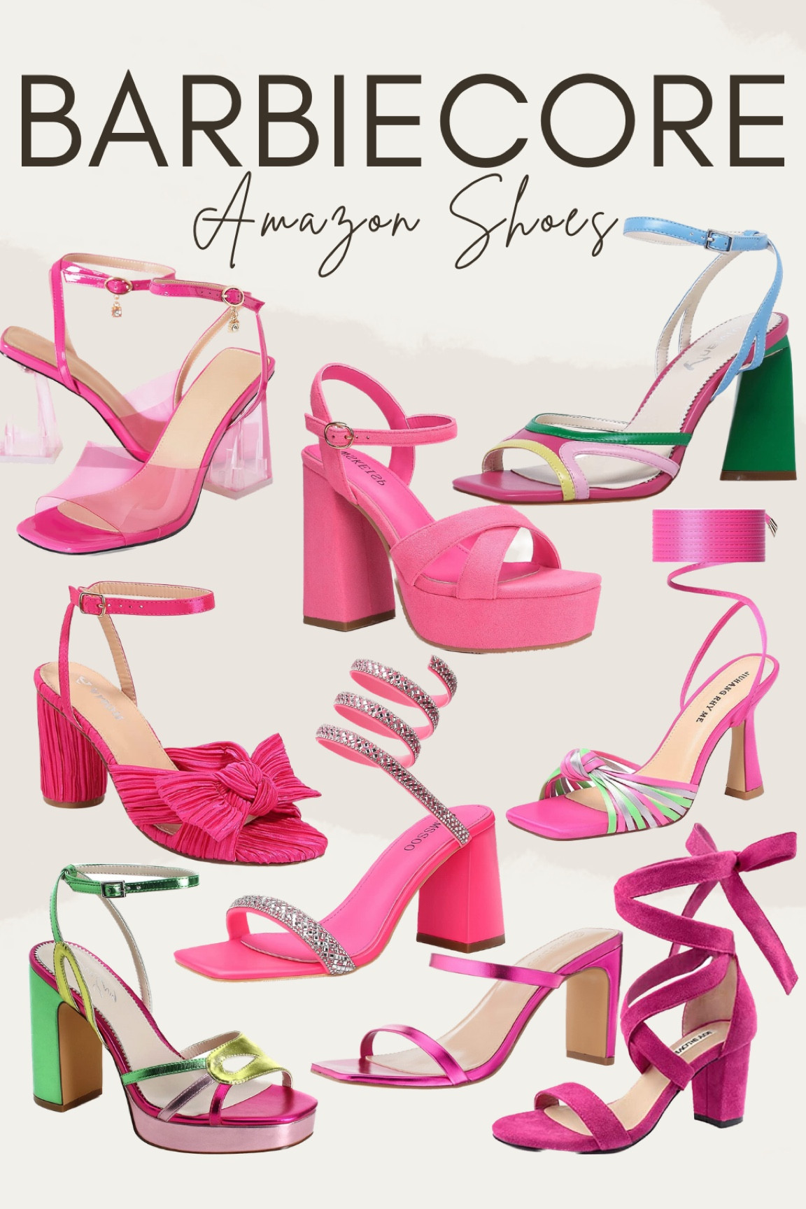 Daily Amazon finds, Barbiecore trend, pink heels, pink shoes, sandals, platform shoes, date night, summer fashion, summer outfits 




#LTKshoecrush #LTKFind #LTKstyletip