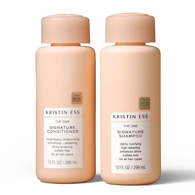 Kristin Ess Signature Salon Sulfate Free Shampoo and Conditioner Set for Moisture, Softness + Shi... | Amazon (US)