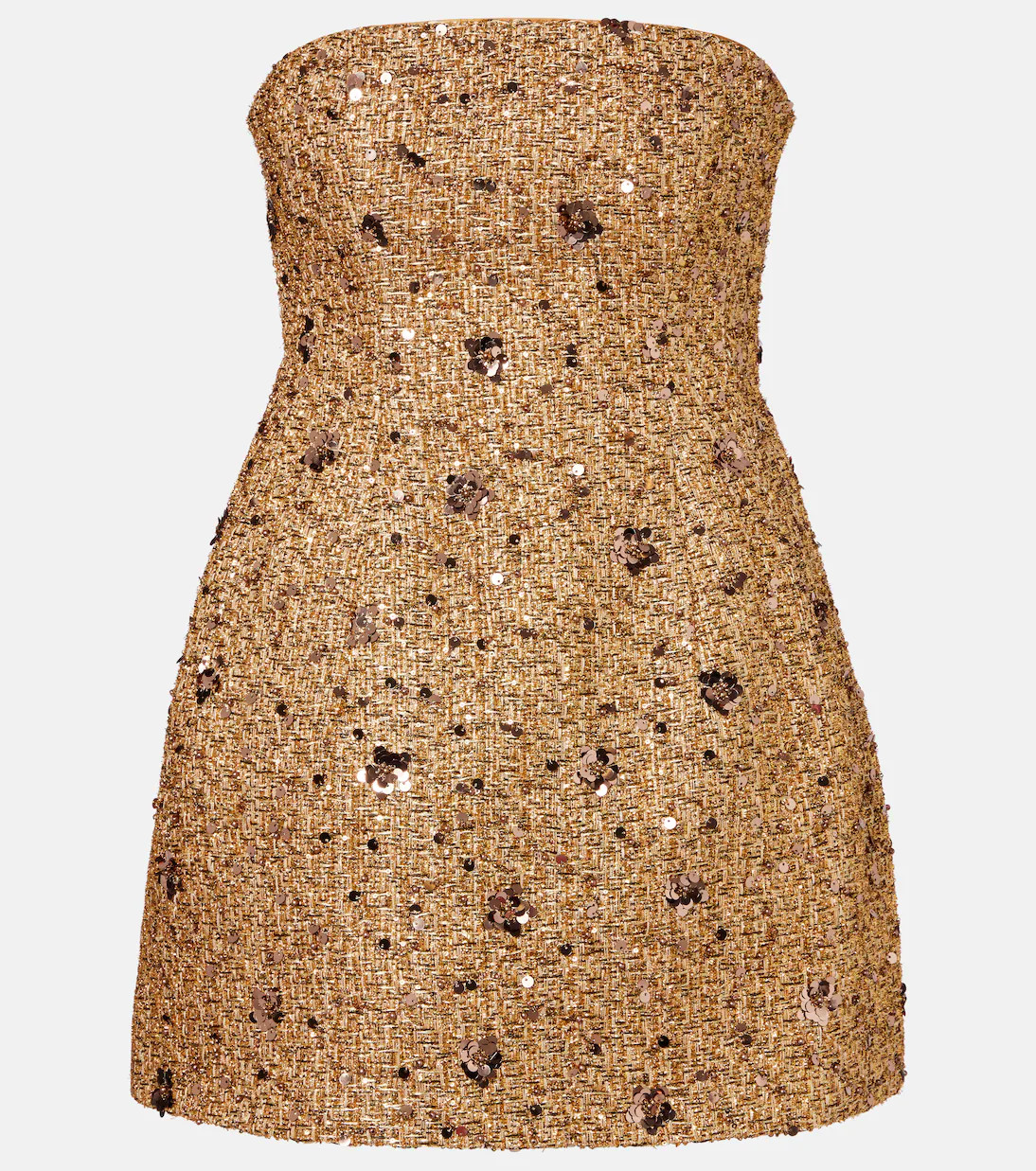 Kit sequined tweed bustier dress | Mytheresa (US/CA)