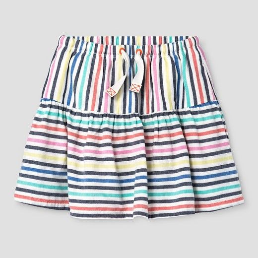 Girls' Striped Skirt Cat & Jack™ - Blue | Target