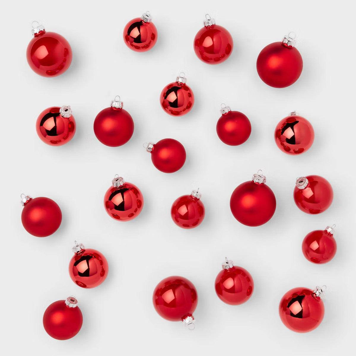 42ct Round Glass Christmas Tree Ornament Set - Wondershop™ | Target