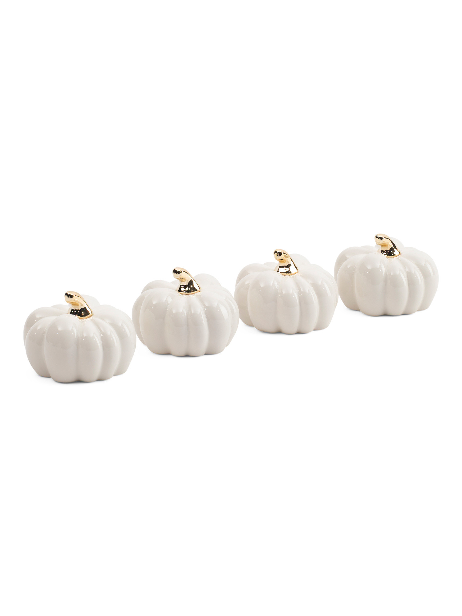 Set Of 4  3.75in Ceramic Pumpkins | Fall Decor | Marshalls | Marshalls