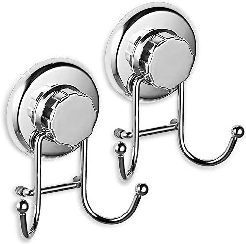 HASKO accessories - Powerful Vacuum Suction Cup Hooks - Organizer for Towel, Bathrobe and Loofah ... | Amazon (US)