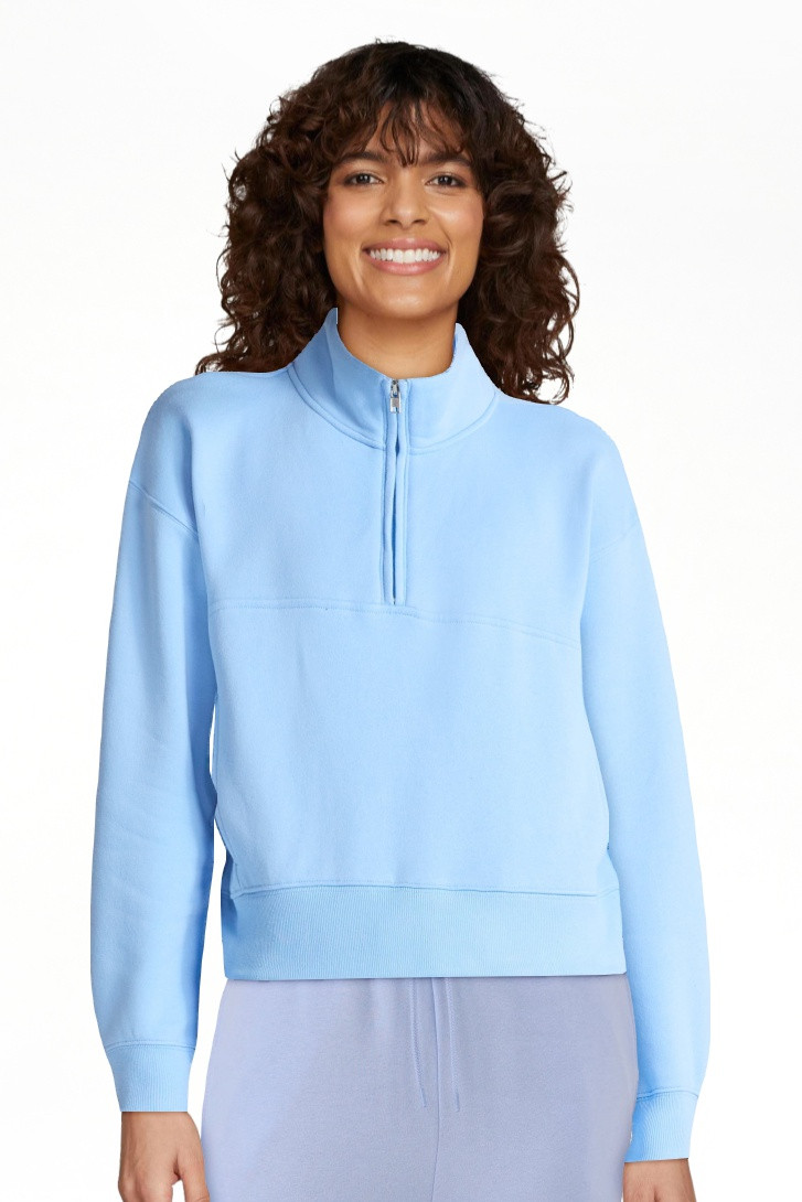 No Boundaries Fleece Half Zip Pullover, Women's | Walmart (US)