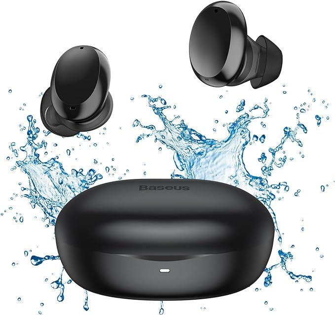 Baseus Wireless Earbuds Bluetooth Earphones W11 with Wireless Charging Case/IPX8 Waterproof/10mm ... | Amazon (US)