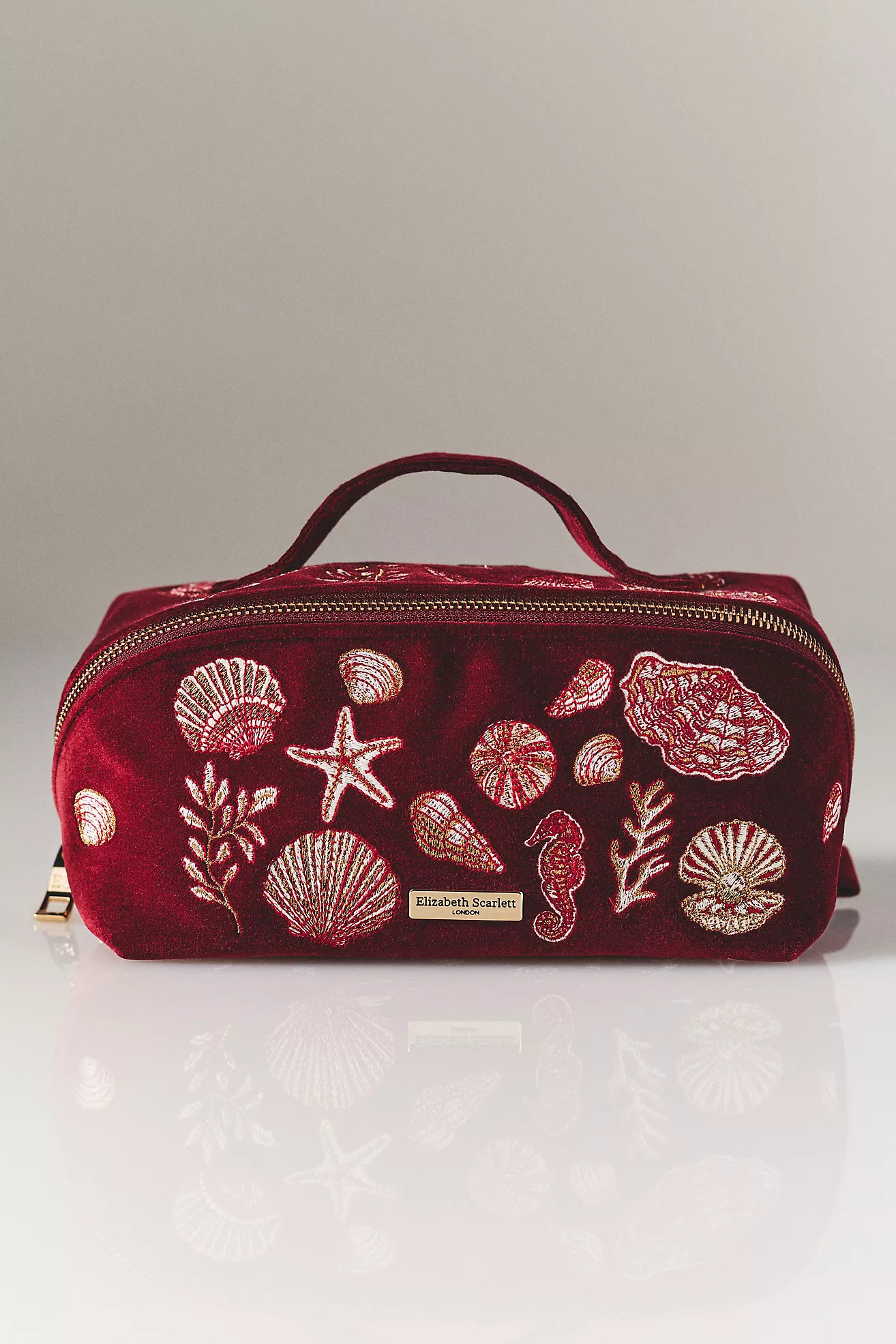 Elizabeth Scarlett Open Flat Makeup Bag | Anthropologie (US)