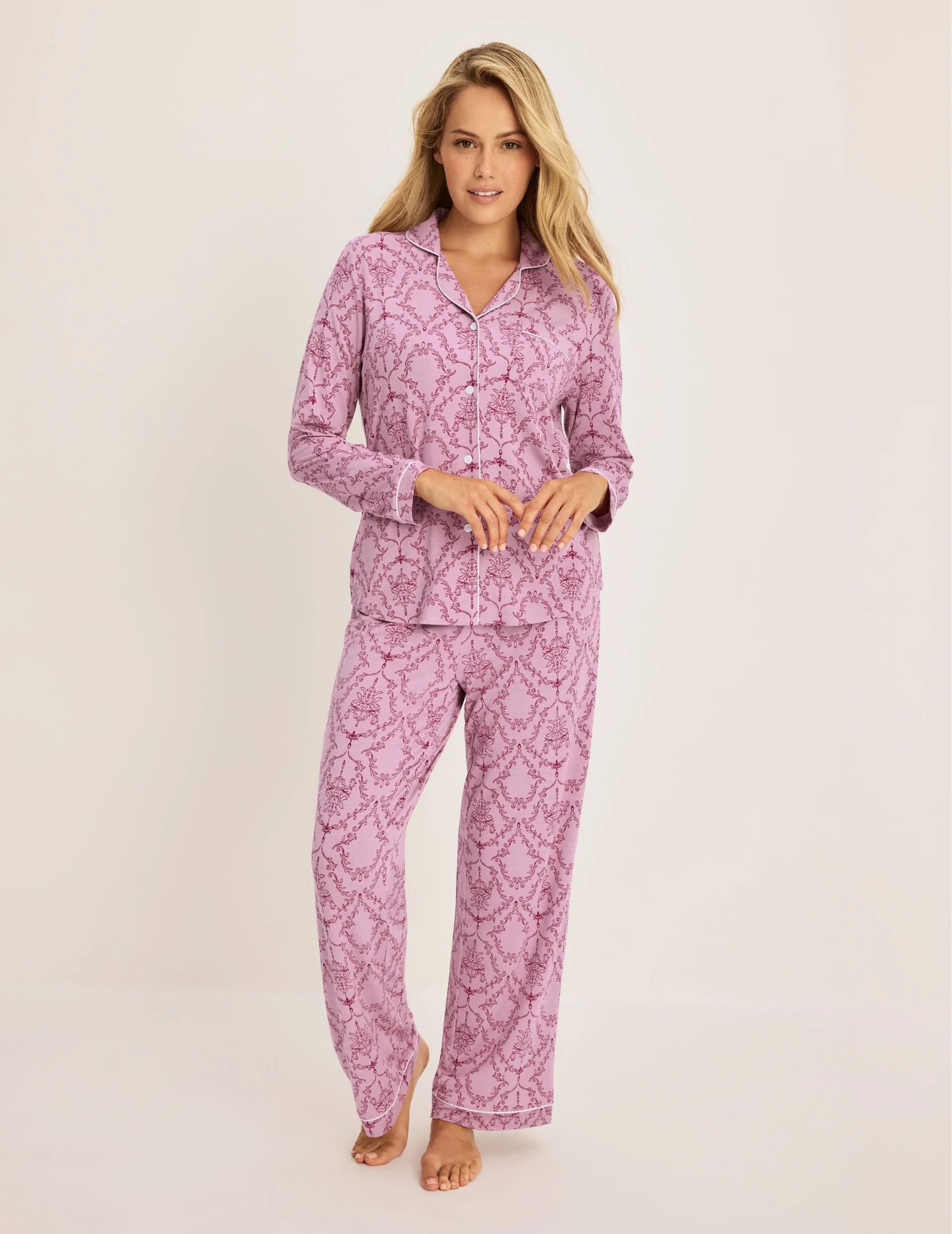 Modal Long Sleeve Sleep Set | Women's Pajama Set | Knix US