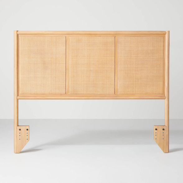 Wood & Cane Panel Headboard  | Target