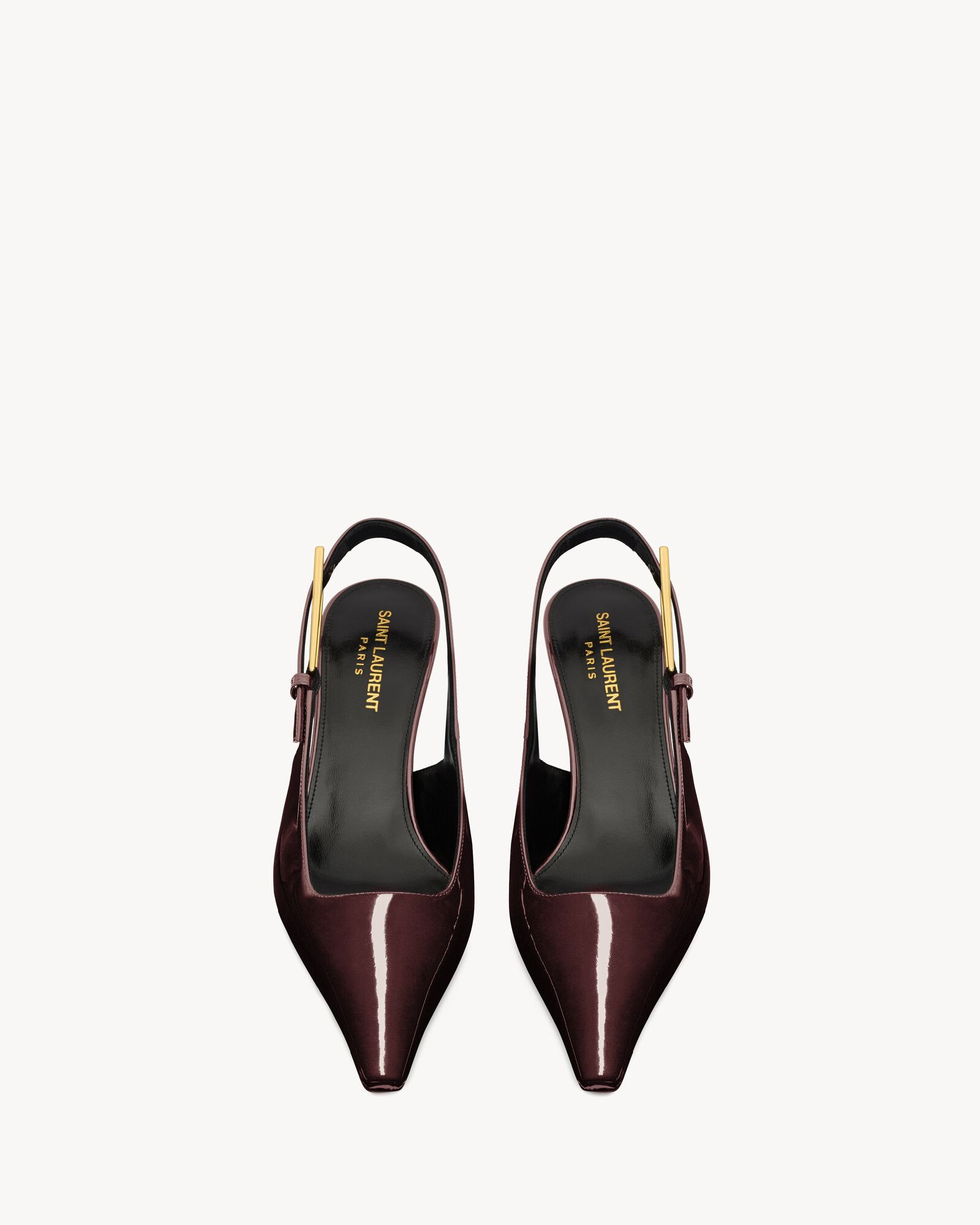 LEE slingback pumps in patent leather | Saint Laurent Inc. (Global)