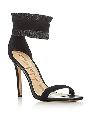 Sam Edelman Anabeth Fringe Ankle Strap High Heel Sandals | Bloomingdale's (US)