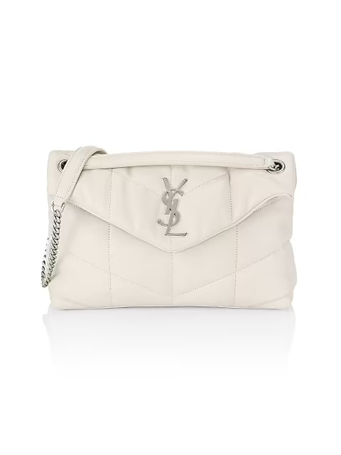 Small Loulou Puffer Leather Crossbody Bag | Saks Fifth Avenue