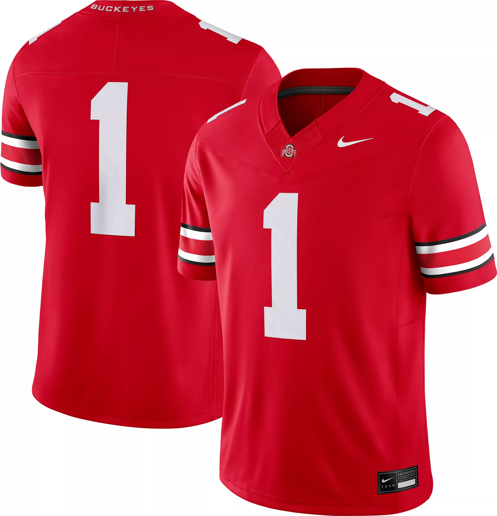 Nike Men's Ohio State Buckeyes Red Limited Jersey, Large | DICK'S Sporting Goods