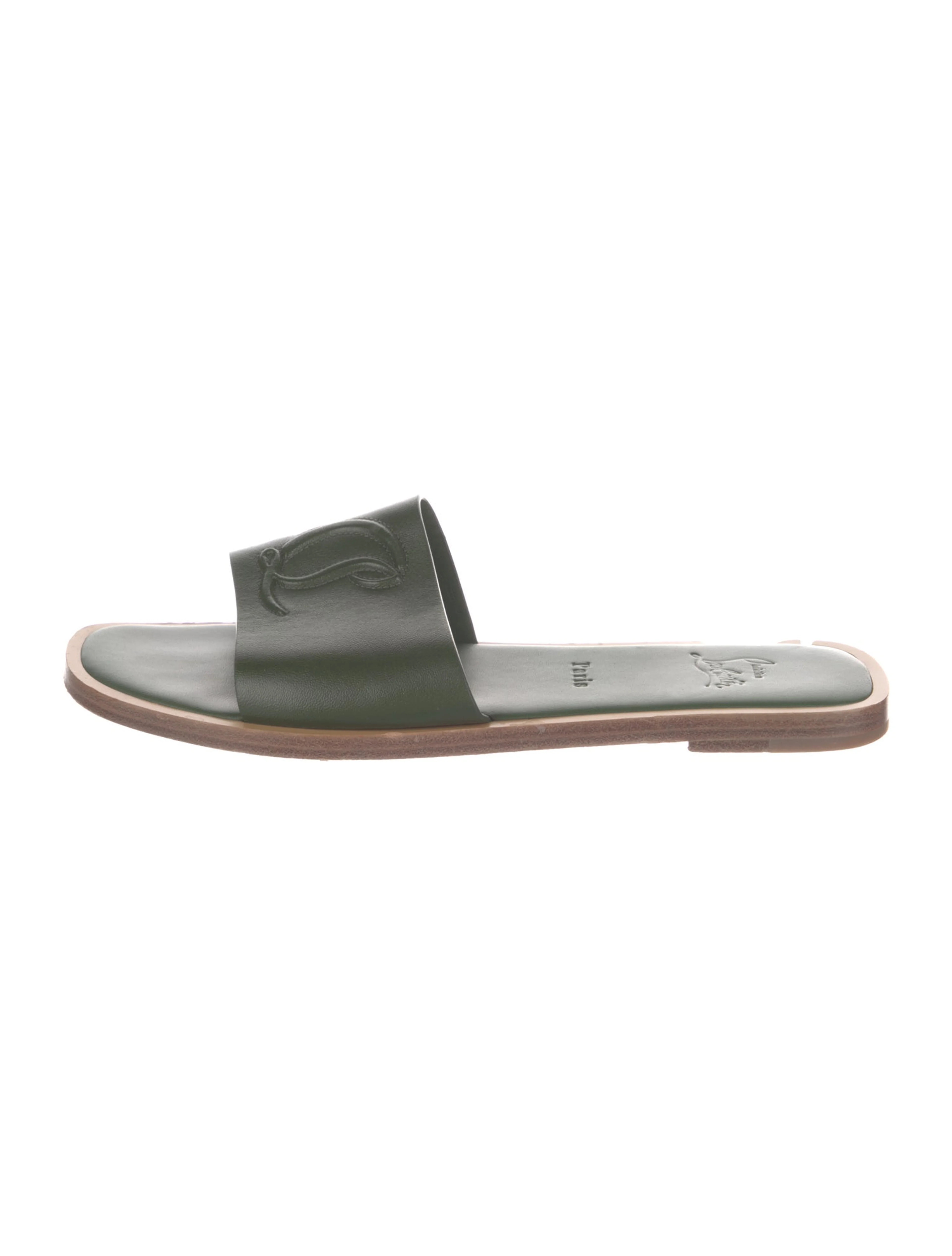 Leather Slides | The RealReal