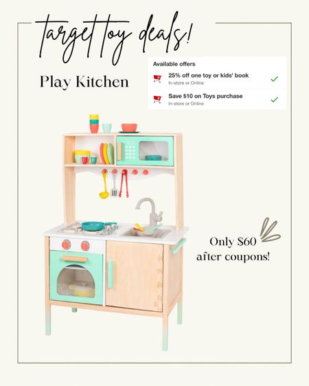 Target toy deals! This is the cutest kitchen set! 

#LTKSeasonal #LTKsalealert #LTKGiftGuide