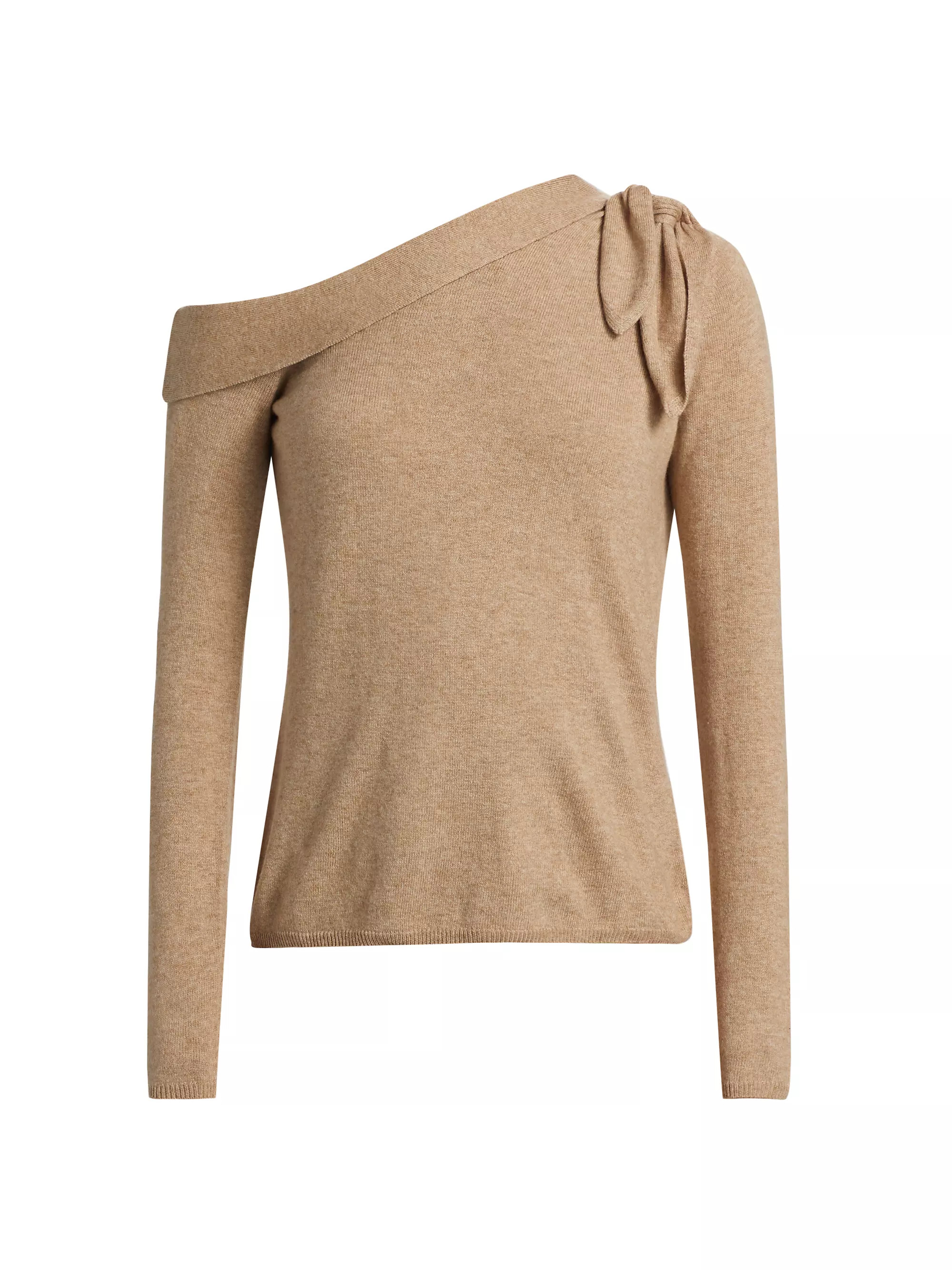 Shop Figue Genevieve One-Shoulder Knit Sweater | Saks Fifth Avenue | Saks Fifth Avenue