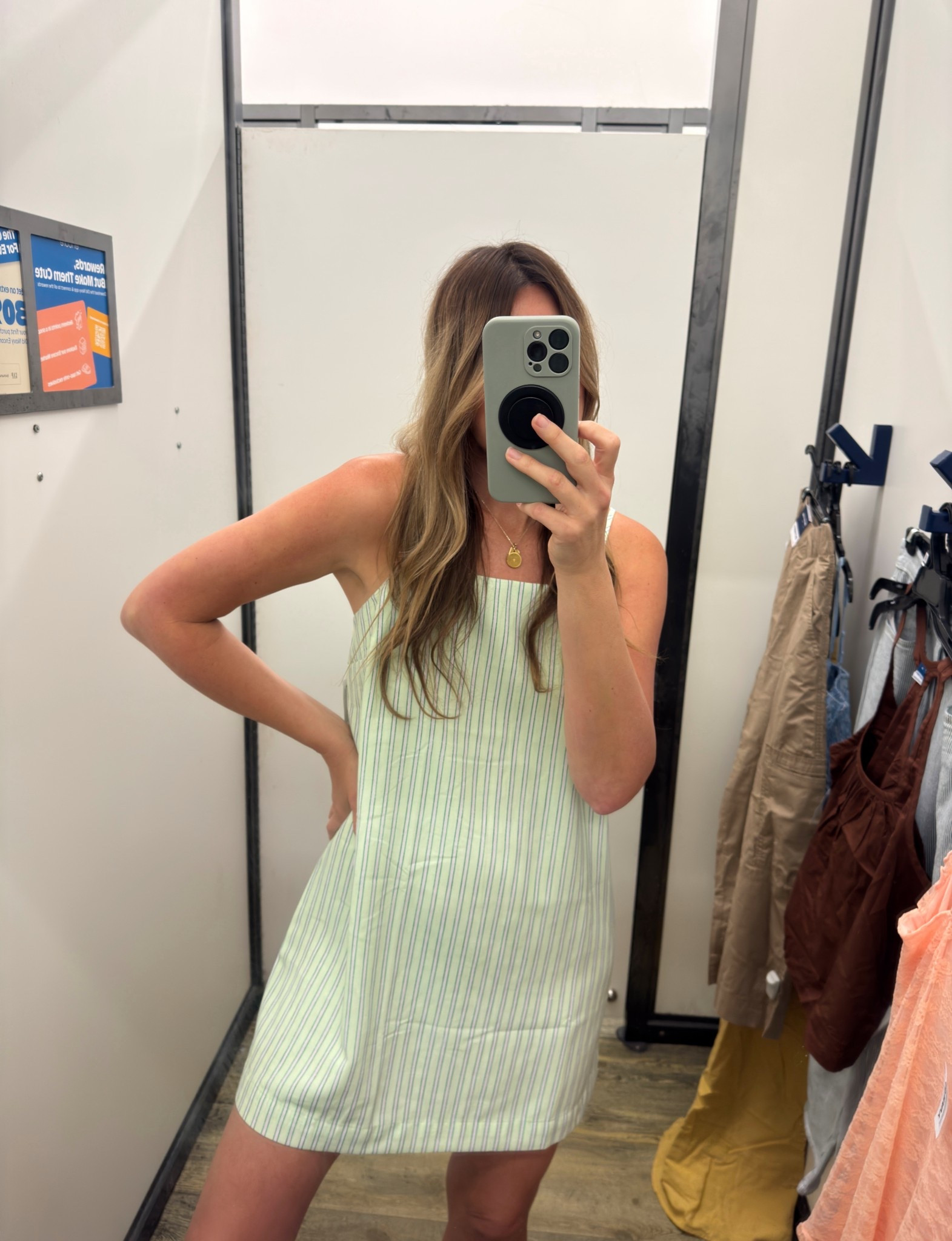 I love this lime/green dress from Old Navy, perfect for a weekend outfit!

#LTKTall #LTKOver40 #LTKootd