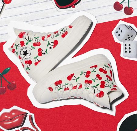 Cherry converse 
Gift for teen girl 
Trendy shoes 

#LTKSeasonal