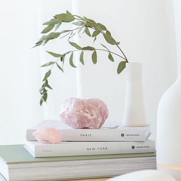 Before Noon Rose Quartz Crystal | West Elm (US)