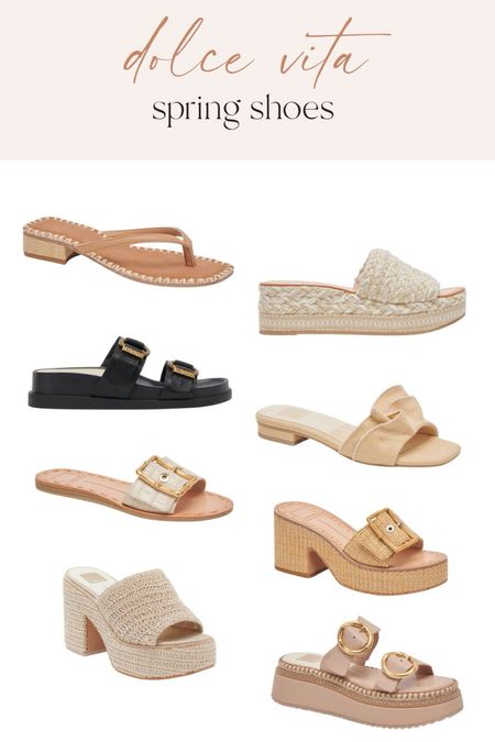 Dolce vita spring & summer shoes! 

#LTKshoecrush #LTKstyletip #LTKSeasonal