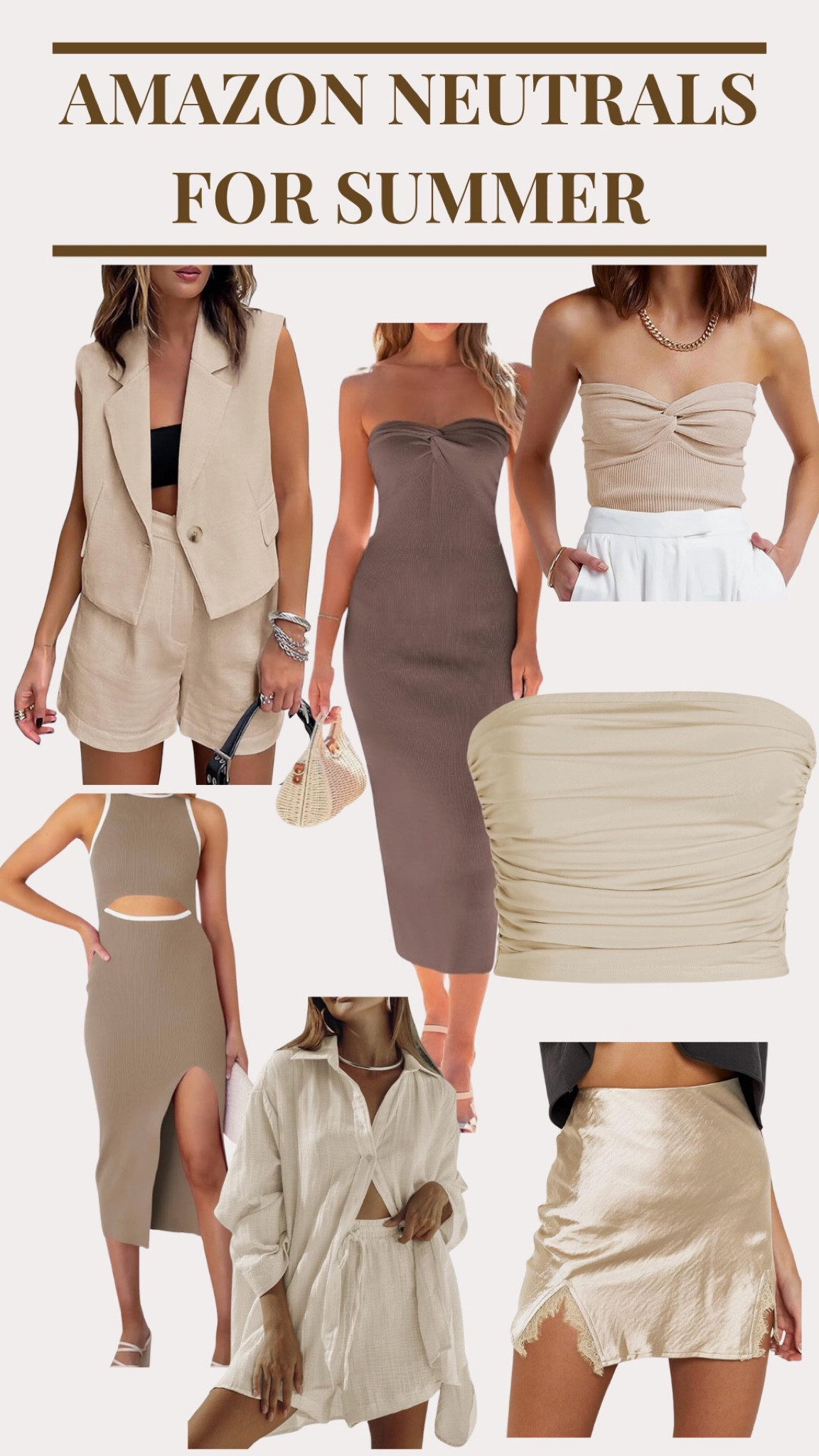 amazon neutrals for summer🤍🧸

#LTKSeasonal #LTKfindsunder100 #LTKfindsunder50