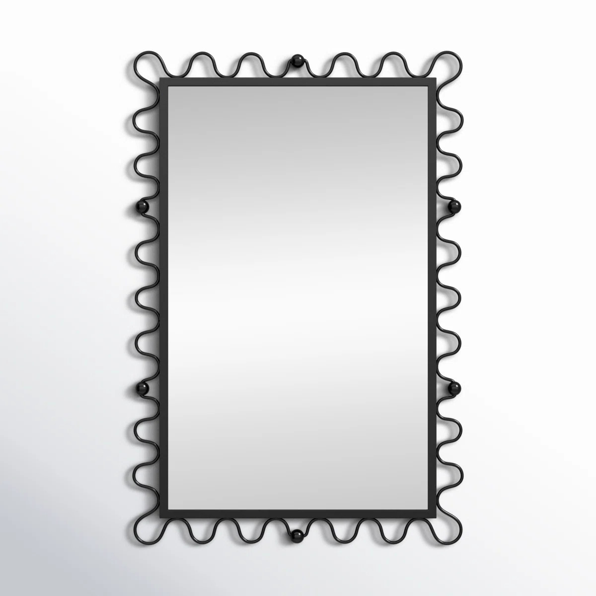 36" Metal Mirror | Joss & Main