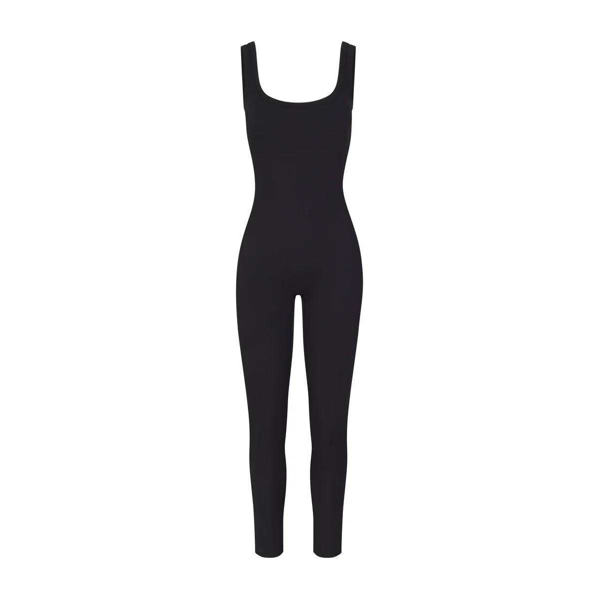 COTTON RIB TANK CATSUIT | SOOT | SKIMS (US)