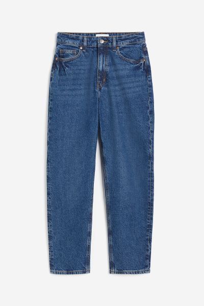 Slim Mom High Ankle Jeans - Denim blue - Ladies | H&M GB | H&M (UK, MY, IN, SG, PH, TW, HK)