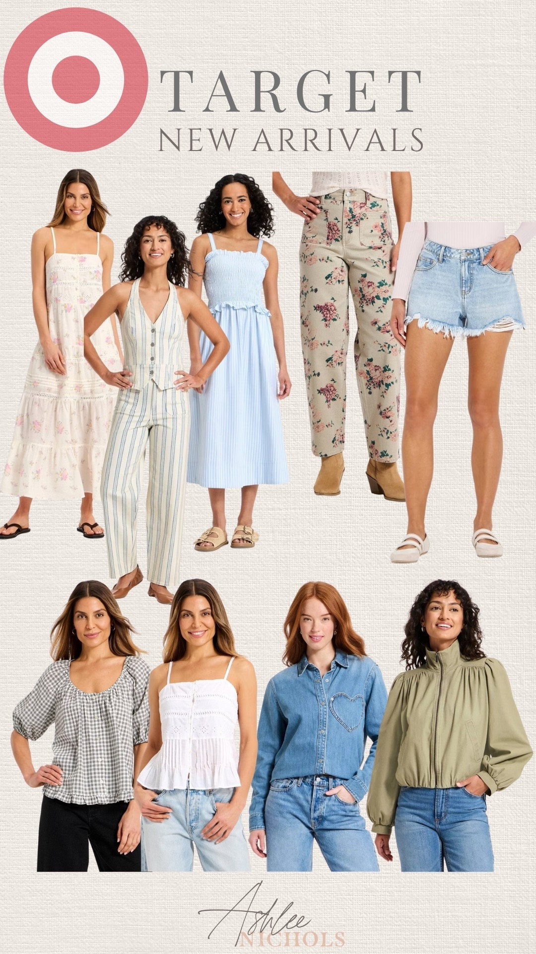 Target new arrivals 🎯

Floral Jeans,
Spring style, spring dress, denim shirt, spring jacket 

#LTKOver40 #LTKootd #LTKSeasonal